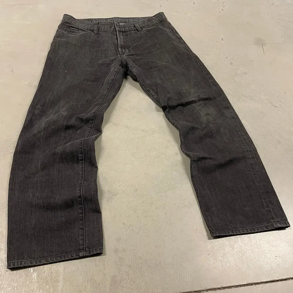 Y2K black Calvin Klein loose fit Jeans 34x29
